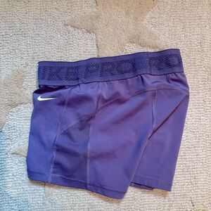 Nike Pro Training Dri-Fit 3 inch mesh shorts Purple SM/XS